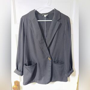 Topshop Black Blazer